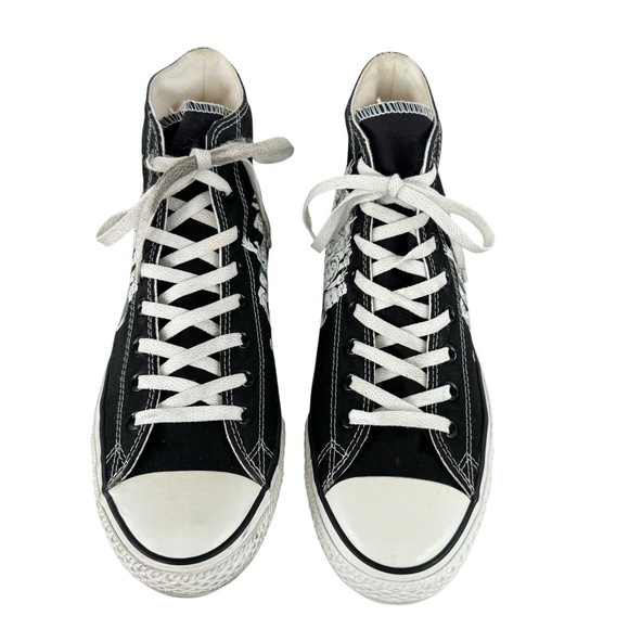 Men's Converse All Star Chuck Taylor Hi 'Crowd' High Top Sneakers Black | Sz 11 - Picture 3 of 15